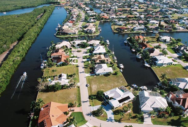 Perimeter canal in Punta Gorda Isles